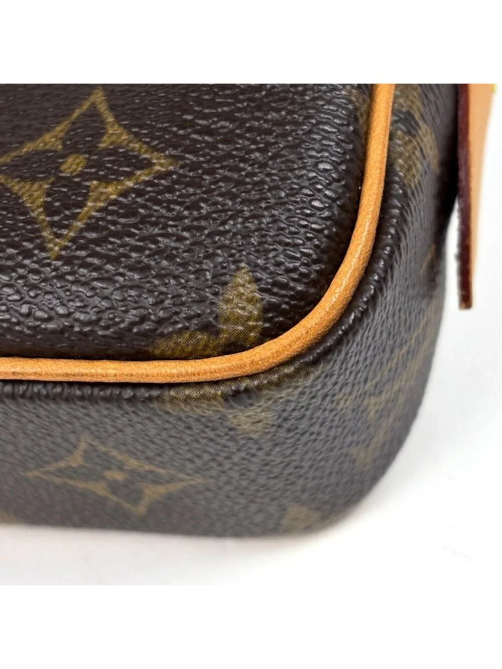 Louis Vuitton Pochette Marly Bandouliere Shoulder Bag Crossbody Monogram Brown